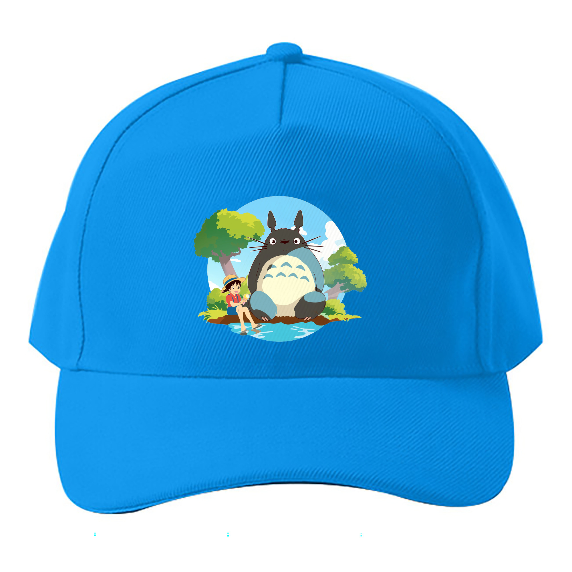 （画像用） となりのトトロ 草壁メイ 草壁サツキ My Neighbor Totoro Satsuki Kusakabe Mei Kusakabe ベースボールキャップ 綿100％ 男女兼用 帽子 スポーツ